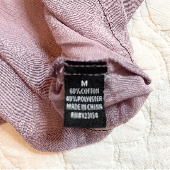 Gemstone embroidered peasant top, size Medium - Picture 8 of 9